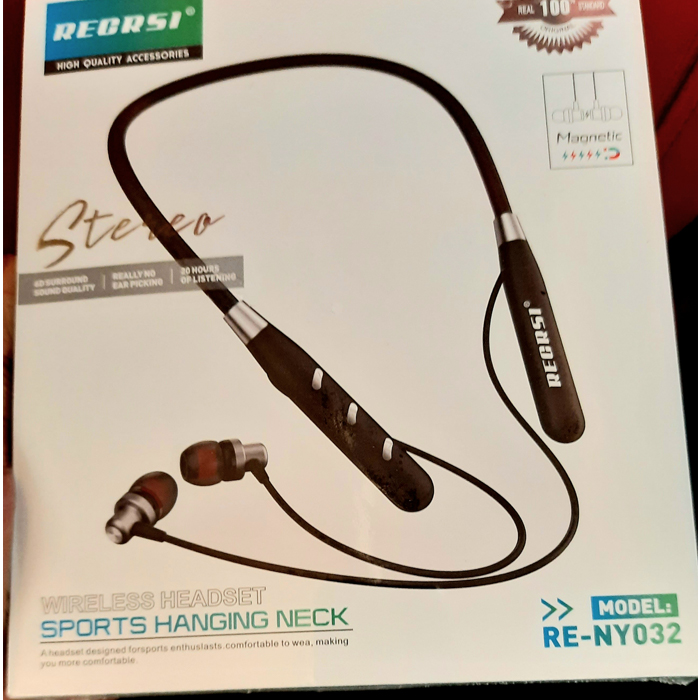 Recrsi NY032 Bluetooth  Wireless Neckband bd