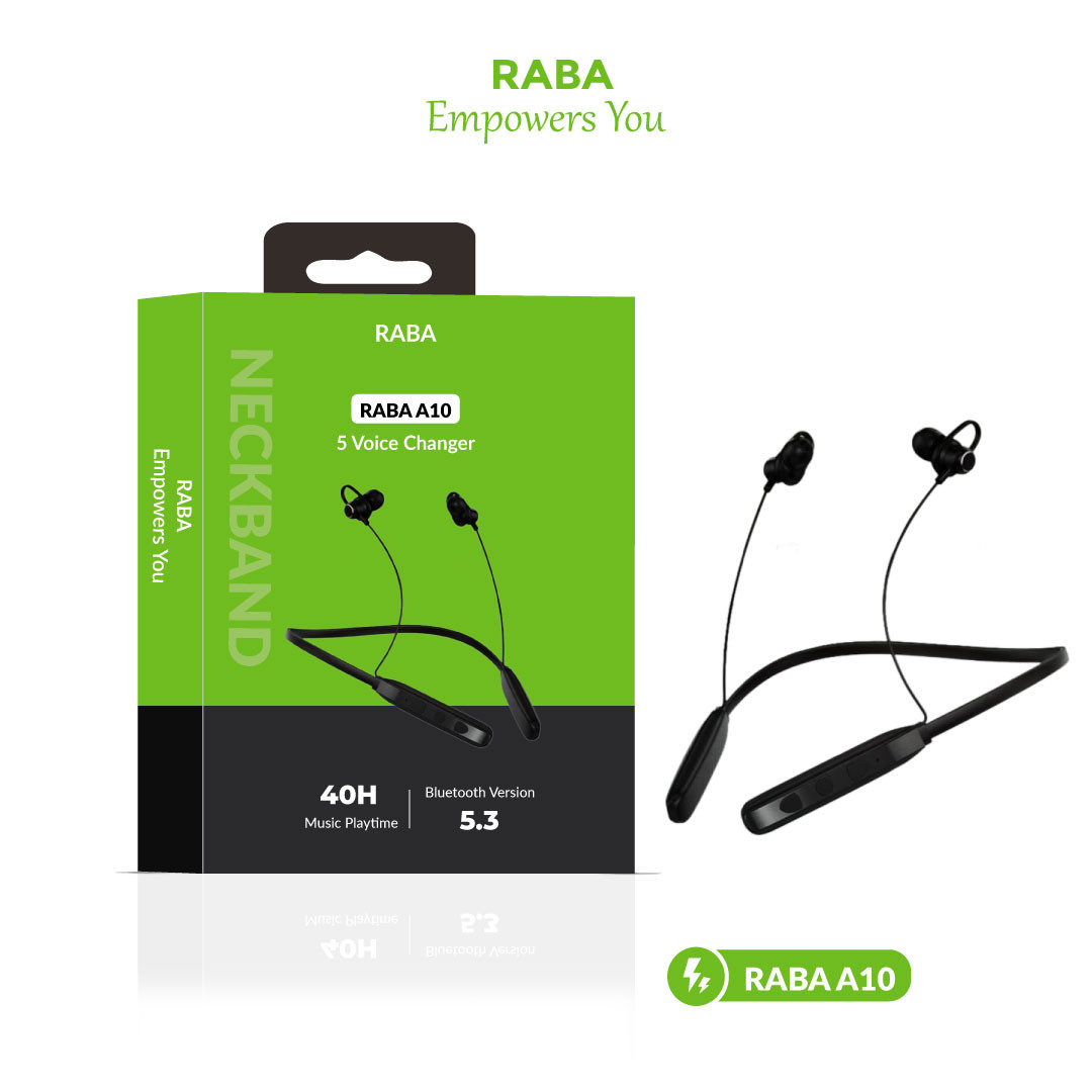Raba A10 Neckband 5 Voice Changer