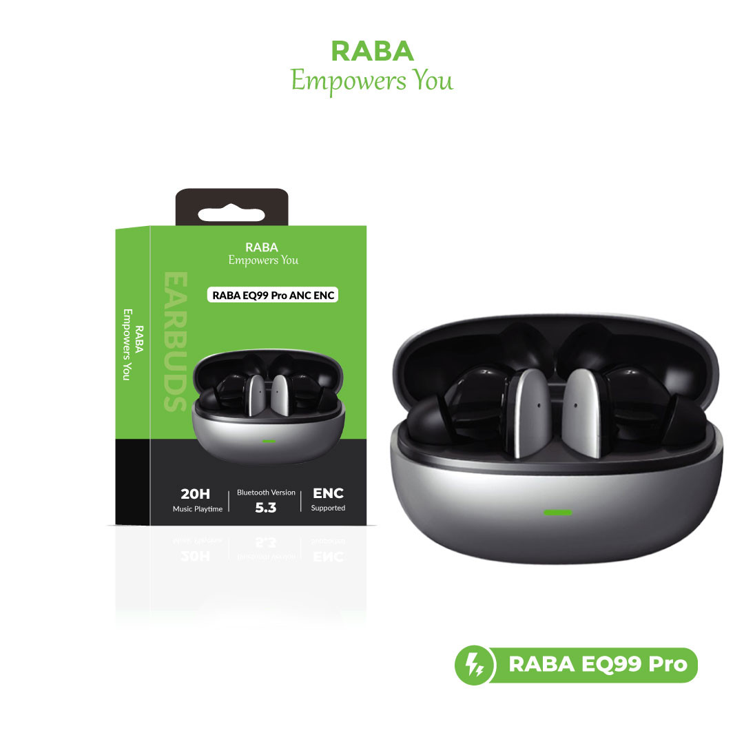 RABA EQ99 pro ANC ENC Wireless Earbuds