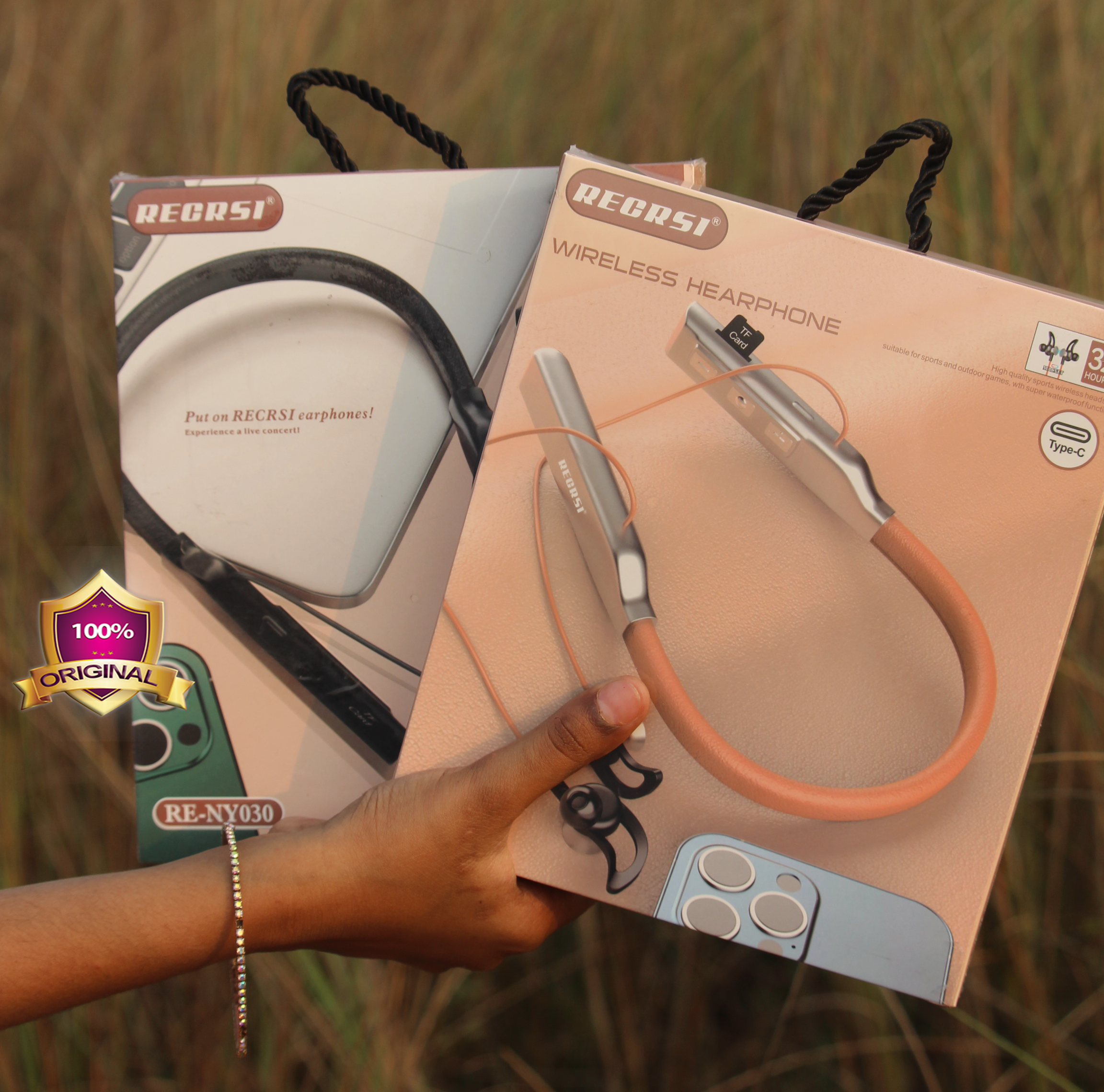 Recrsi RE-NY030 wireless Bluetooth Neckband