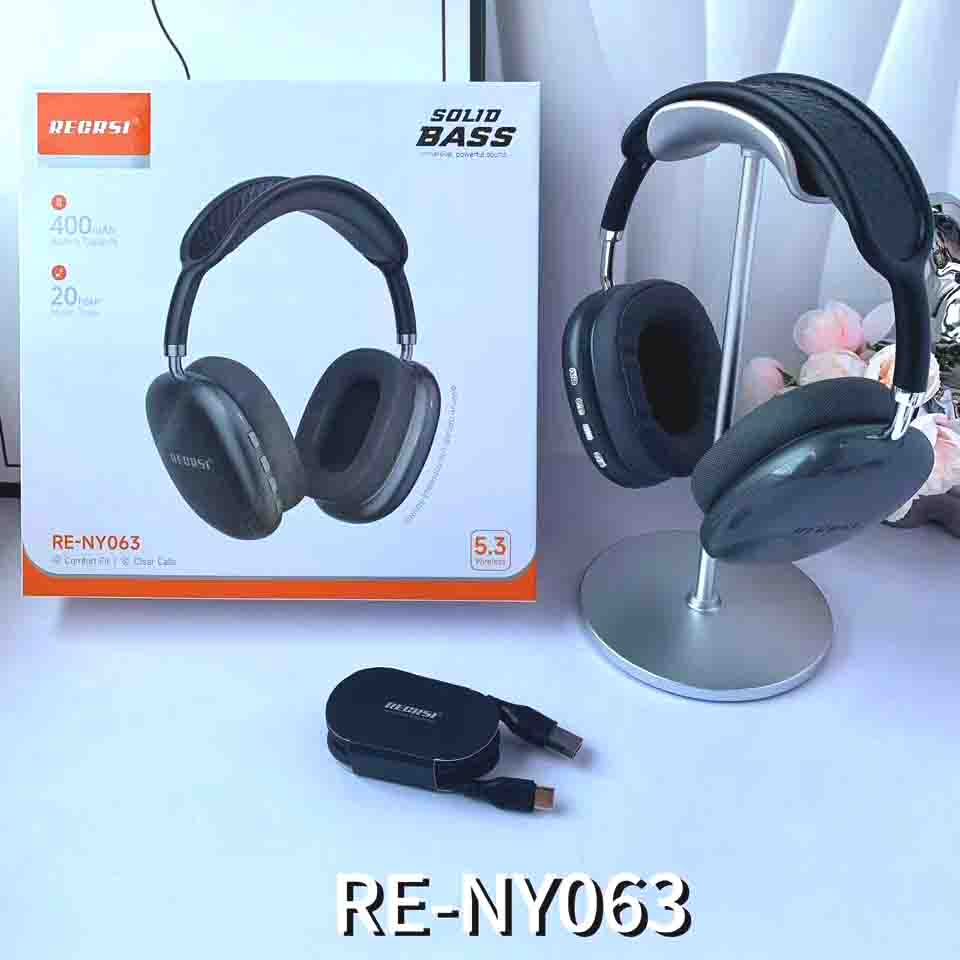 Recrsi RE-NY063 Wireless Bluetooth Headphone