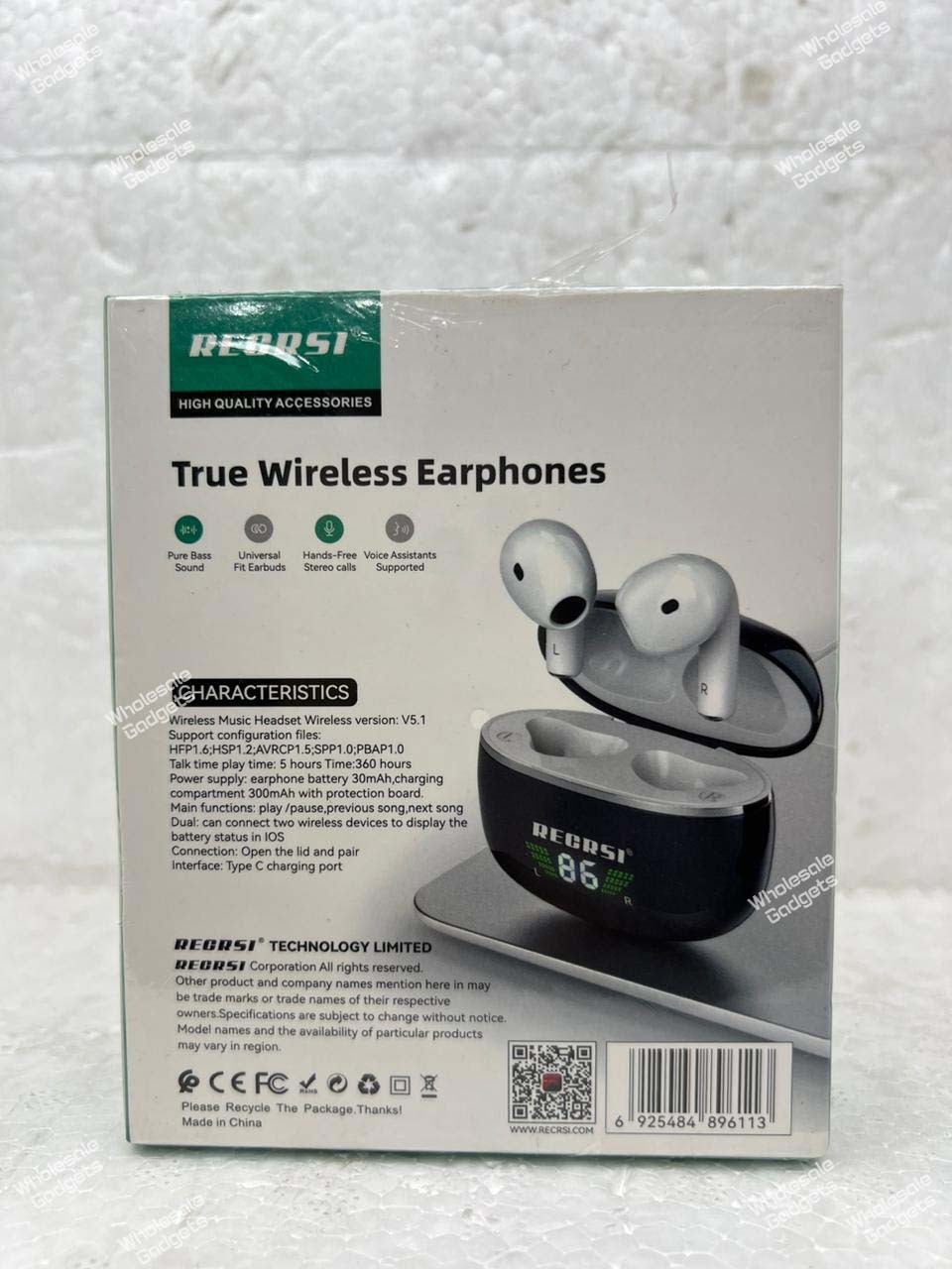 RECRSI RE-S303 True Wireless Earbuds