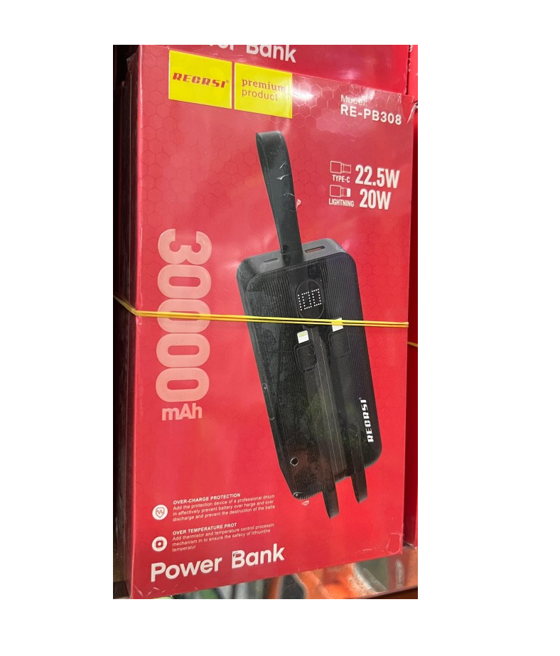 RECRSI RE-PB308 30000mAh Power Bank