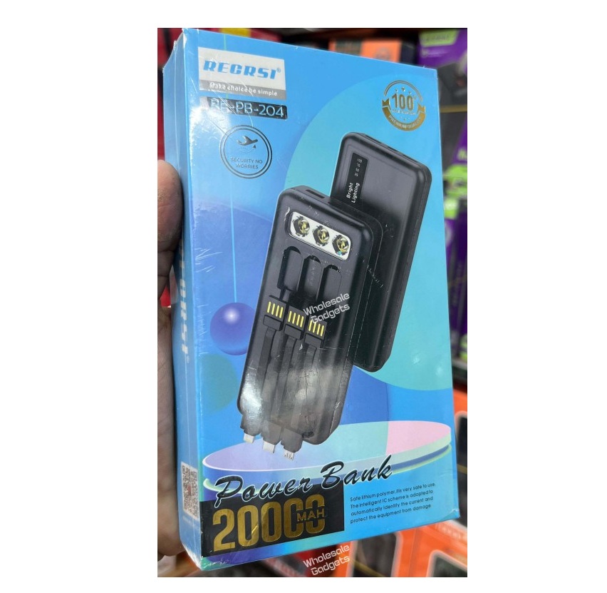 RECRSI RE-PB-204 20000mAh Power bank