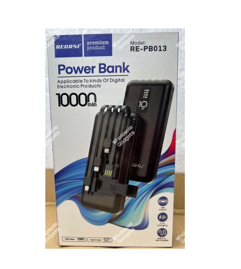 Recrsi RE-PB013 10000mAh Portable Power Bank