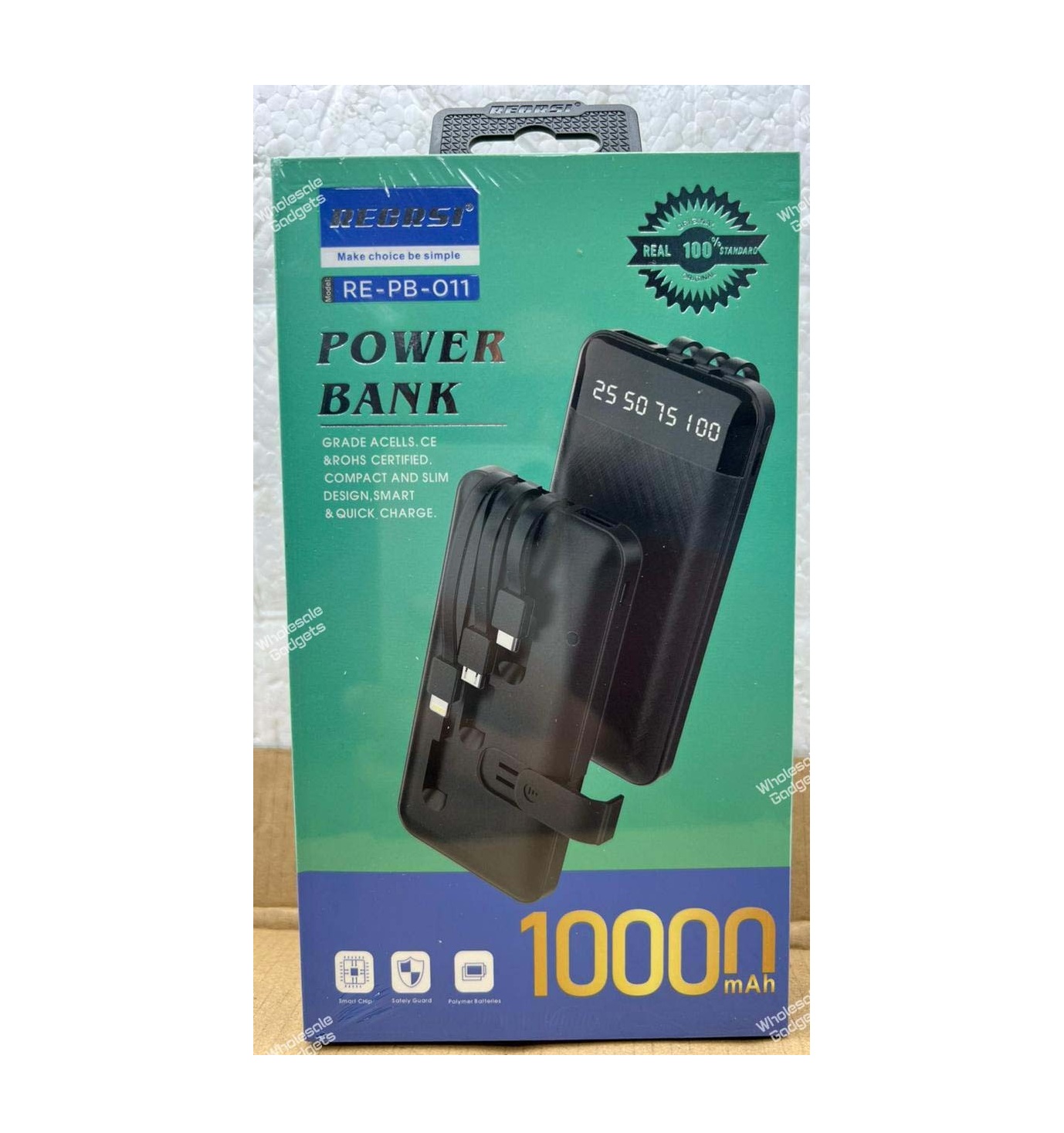 RECRSI RE-PB011 Fast Charging 10000mAh Power Bank