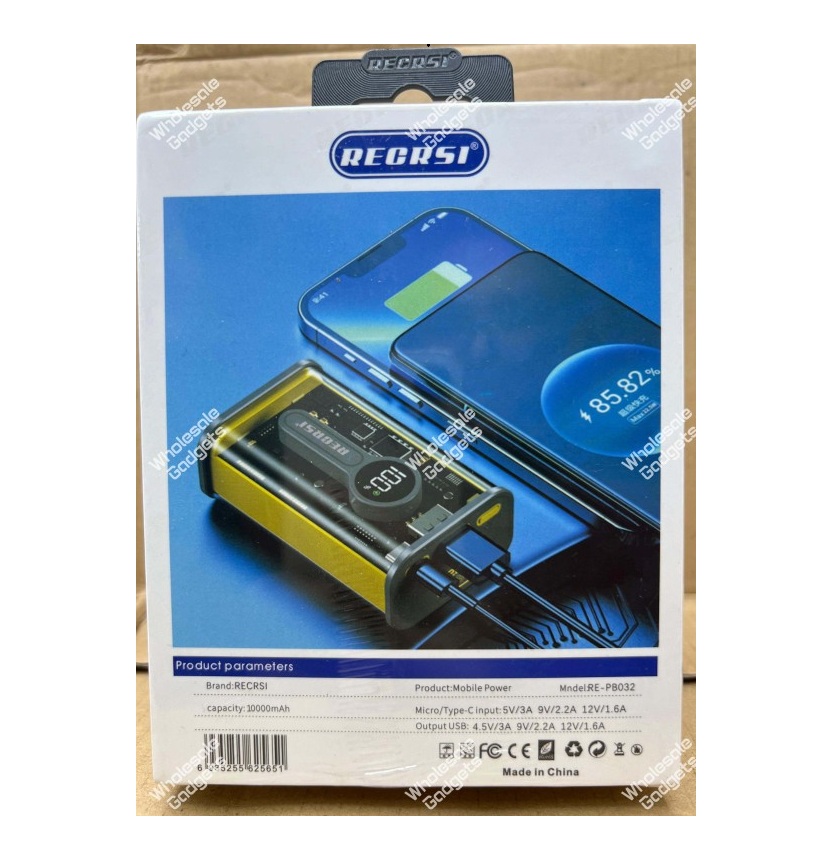 RECRSI RE-PB032 10000mAh Power Bank