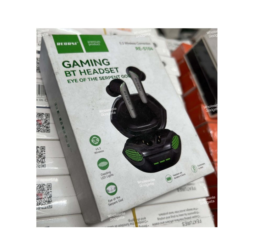 RECRSI RE-S104 Wireless Music Headset Earbuds