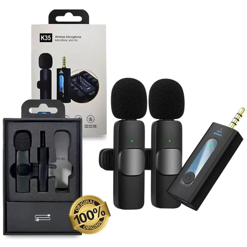 K35 Dual Wireless Microphone- Original