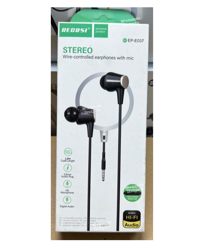 Recrsi EP-E037 wired earphones